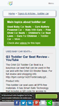 Mobile Screenshot of cars-for-kids.com